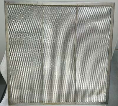 パイロスクリーン洗浄後