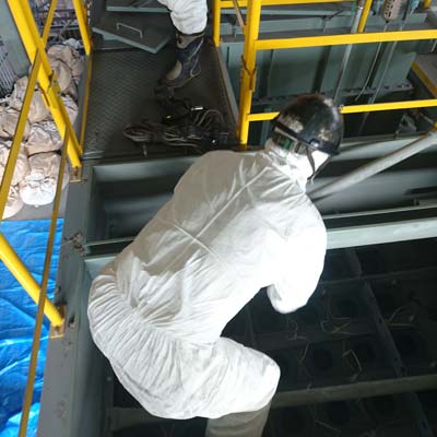 フィルターの取り外し