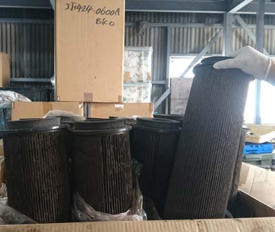 集塵機のフィルター